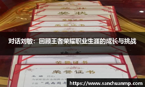 对话刘敏：回顾王者荣耀职业生涯的成长与挑战